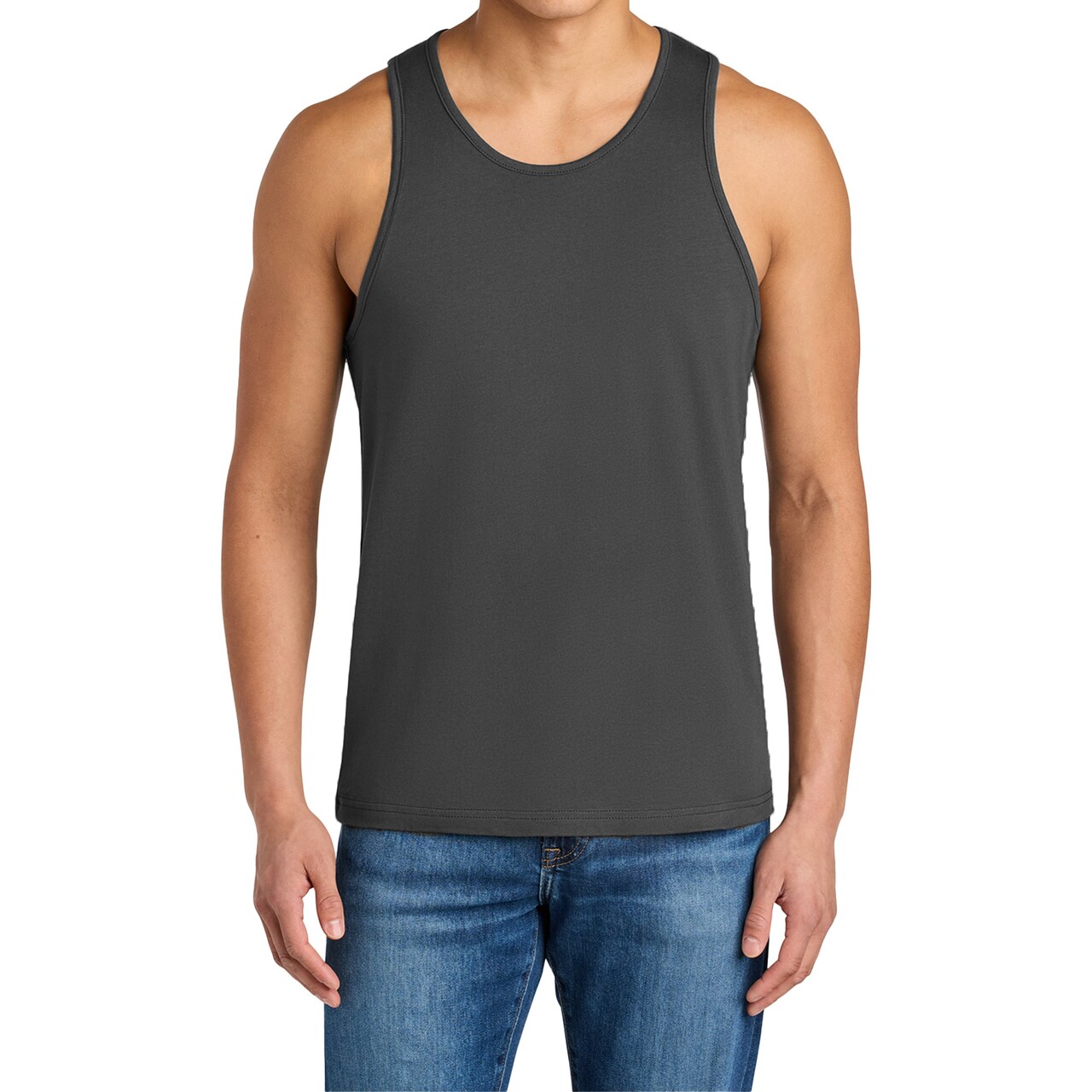 Next Level Men’s Cotton Muscle Tank, Casual Sleeveless Tank Top Blanks for DIY Crafting
